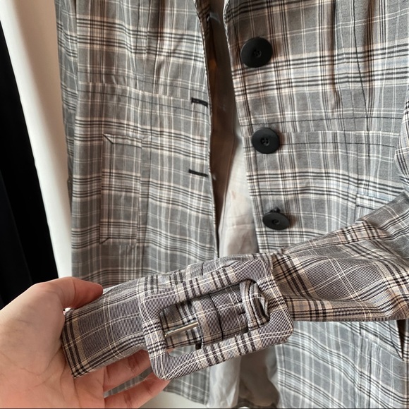 Plaid Coat - Picture 3 of 4